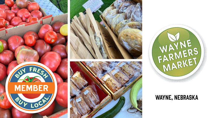 Wayne Farmers Market Spotlight image showing a variety of items sold at market