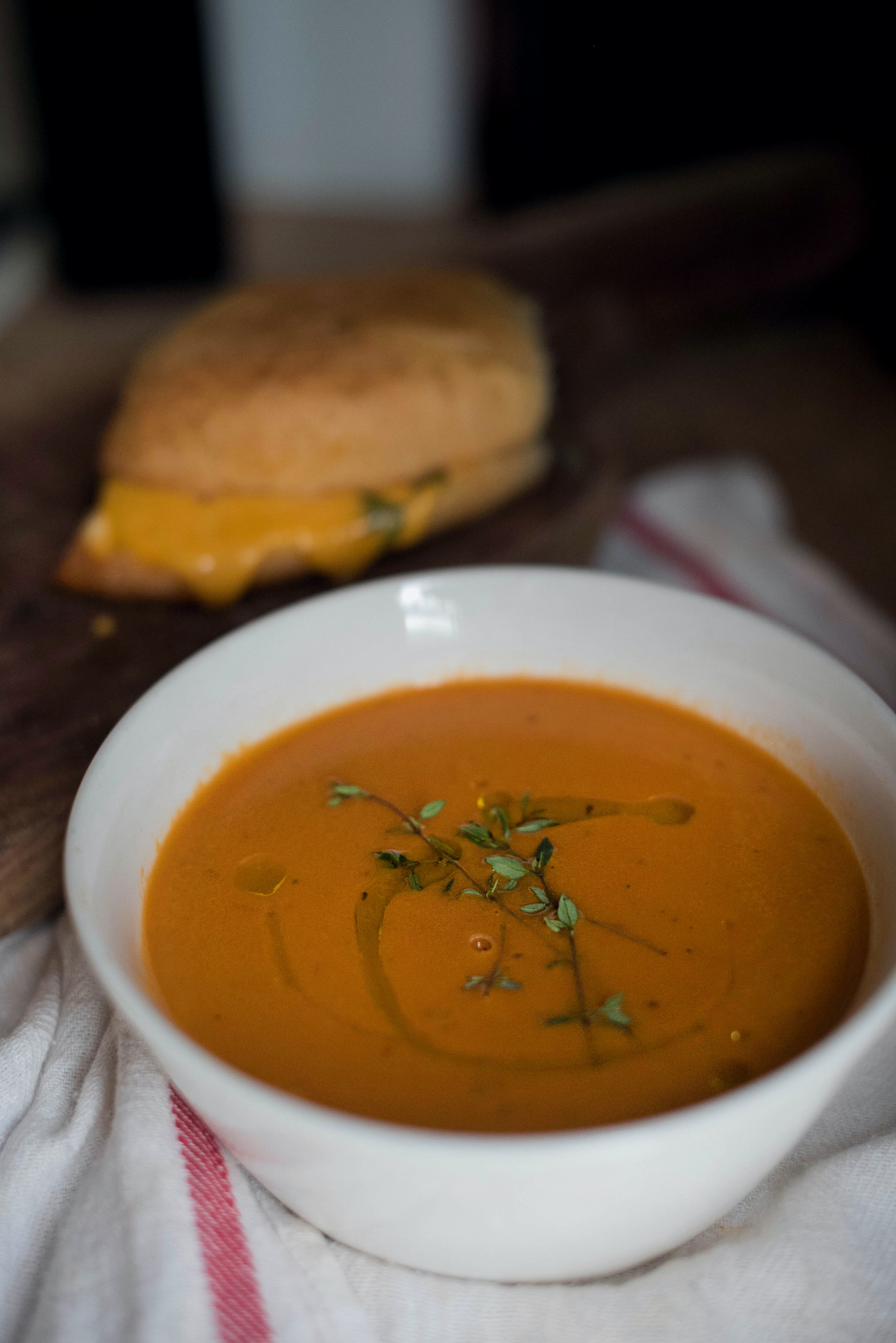 Instant Pot Tomato Basil Soup