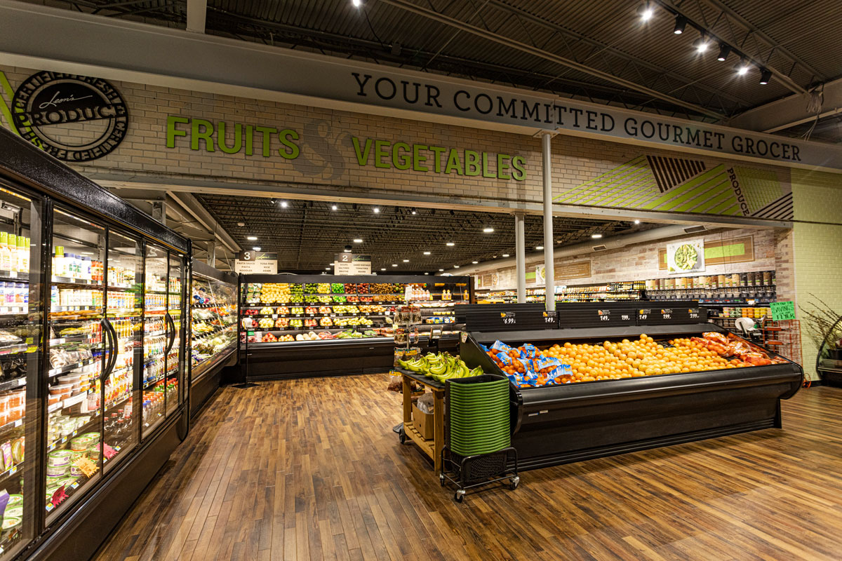Leon's Grocery store produce department