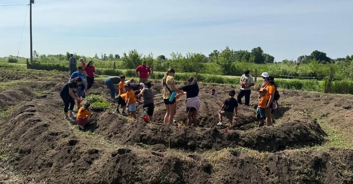 Mandala garden at NaTerra