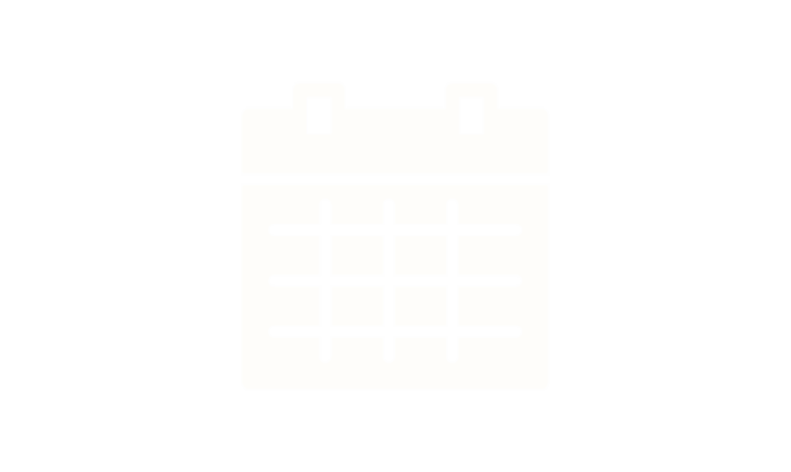 Calendar icon on a transparent background.